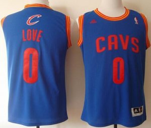 Jerseys Factory Cheap Revolution 30 Cavaliers #0 Kevin Love Ligh