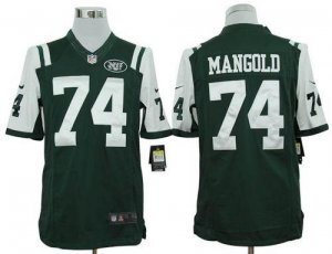 Jerseys Factory Cheap Nike Jets #74 Nick Mangold Green Team Colo