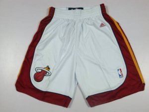 Jerseys Factory Cheap Miami Heat White NBA Shorts