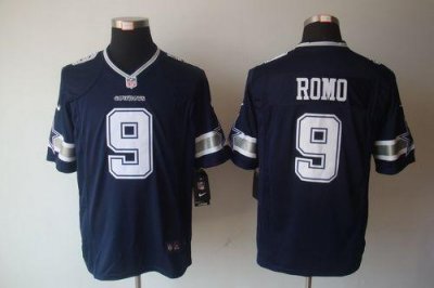 Jerseys Factory Cheap Nike Cowboys #9 Tony Romo Navy Blue Team C