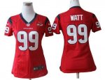 Jerseys Factory Cheap Nike Texans #99 J.J. Watt Red Alternate Wi