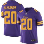 Jerseys Factory Cheap Nike Vikings #20 Mackensie Alexander Purpl