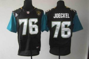 Jerseys Factory Cheap Nike Jaguars #76 Luke Joeckel Black Altern