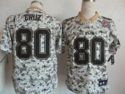 Jerseys Factory Cheap Nike Giants #80 Victor Cruz Camo Men's Sti