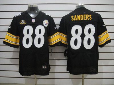 Jerseys Factory Cheap Nike Steelers #88 Emmanuel Sanders Black T