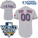 Jerseys Factory Cheap Rangers Customized Authentic Grey Cool Bas