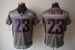 Jerseys Factory Cheap Nike Texans #23 Arian Foster Grey Shadow W