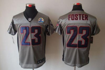 Jerseys Factory Cheap Nike Texans #23 Arian Foster Grey Shadow W