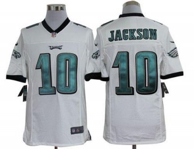 Jerseys Factory Cheap Nike Eagles #10 DeSean Jackson White Men's