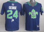 Jerseys Factory Cheap Pacers #24 Paul George Navy Blue 2014 All
