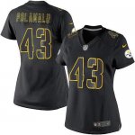 Jerseys Factory Cheap Nike Steelers #43 Troy Polamalu Black Impa
