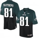 Jerseys Factory Cheap Nike Eagles #81 Jordan Matthews Midnight G