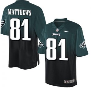 Jerseys Factory Cheap Nike Eagles #81 Jordan Matthews Midnight G