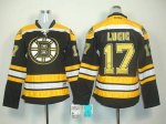 Jerseys Factory Cheap Bruins #17 Milan Lucic Black Women's Home