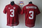 Jerseys Factory Cheap Crimson Tide #3 Trent Richardson Red 2013