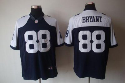 Jerseys Factory Cheap Nike Cowboys #88 Dez Bryant Navy Blue Than