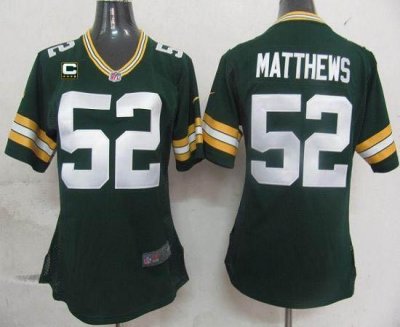 Jerseys Factory Cheap Nike Packers #52 Clay Matthews Green Team