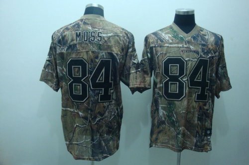 Jerseys Factory Cheap Vikings #84 Randy Moss Camouflage Realtree