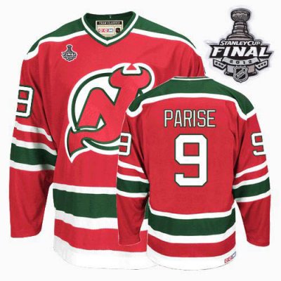 Jerseys Factory Cheap Devils #9 Zach Parise 2012 Stanley Cup Fin