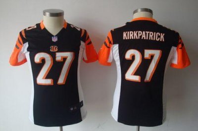 Jerseys Factory Cheap Nike Bengals #27 Dre Kirkpatrick Black Tea