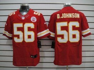 Jerseys Factory Cheap Nike Chiefs #56 Derrick Johnson Red Team C