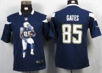 Jerseys Factory Cheap Nike Chargers #85 Antonio Gates Navy Blue