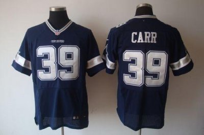 Jerseys Factory Cheap Nike Cowboys #39 Brandon Carr Navy Blue Te
