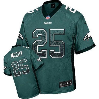 Jerseys Factory Cheap Nike Eagles #25 LeSean McCoy Midnight Gree