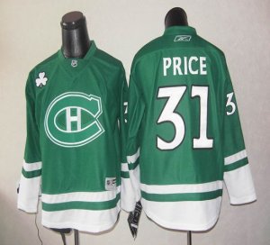 Jerseys Factory Cheap Canadiens St Patty's Day #31 Carey Price G