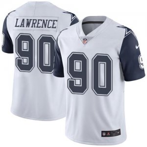 Jerseys Factory Cheap Nike Cowboys #90 Demarcus Lawrence White M