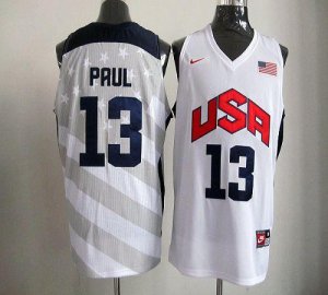 Jerseys Factory Cheap Nike 2012 Olympics Team USA #13 Chris Paul