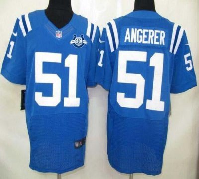Jerseys Factory Cheap Nike Colts #51 Pat Angerer Royal Blue Team