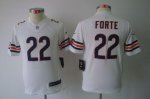 Jerseys Factory Cheap Nike Bears #22 Matt Forte White Youth Embr