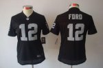 Jerseys Factory Cheap Nike Raiders #12 Jacoby Ford Black Team Co