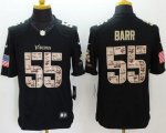 Jerseys Factory Cheap Nike Vikings #55 Anthony Barr Black Men's