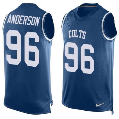 Jerseys Factory Cheap Nike Colts #96 Henry Anderson Royal Blue T