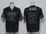 Jerseys Factory Cheap Bears #82 Greg Olsen Black Shadow Stitched