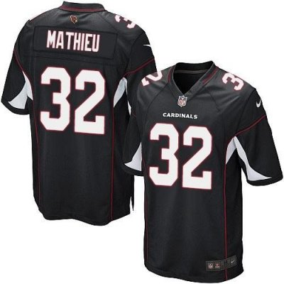 Jerseys Factory Cheap Nike Cardinals #32 Tyrann Mathieu Black Al