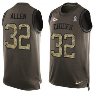 Jerseys Factory Cheap Nike Chiefs #32 Marcus Allen Green Men's S