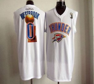 Jerseys Factory Cheap 2012 NBA Finals Thunder #0 Russell Westbro