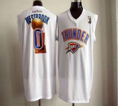 Jerseys Factory Cheap 2012 NBA Finals Thunder #0 Russell Westbro