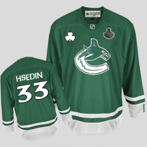 Jerseys Factory Cheap Canucks 2011 Stanley Cup Finals St Patty's