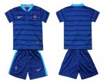 Jerseys Factory Cheap France Blank 2012/2013 Blue Home Kid Socce