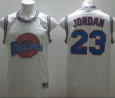Jerseys Factory Cheap Bulls #23 Michael Jordan White Tune Squad