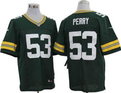 Jerseys Factory Cheap Nike Packers #53 Nick Perry Green Team Col