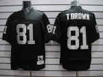 Jerseys Factory Cheap Mitchell and Ness Raiders #81 Tim Brown St