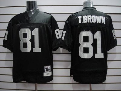 Jerseys Factory Cheap Mitchell and Ness Raiders #81 Tim Brown St