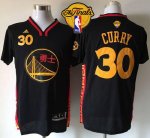 Jerseys Factory Cheap Warriors #30 Stephen Curry Black Slate Chi