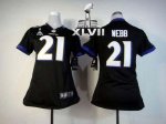 Jerseys Factory Cheap Nike Ravens #21 Lardarius Webb Black Alter