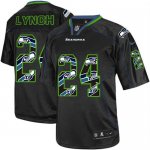 Jerseys Factory Cheap Nike Seahawks #24 Marshawn Lynch New Light